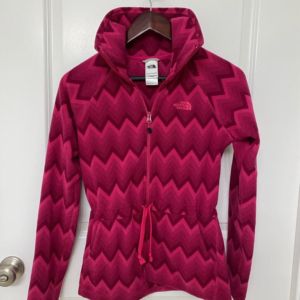 Pink North Face Fleece